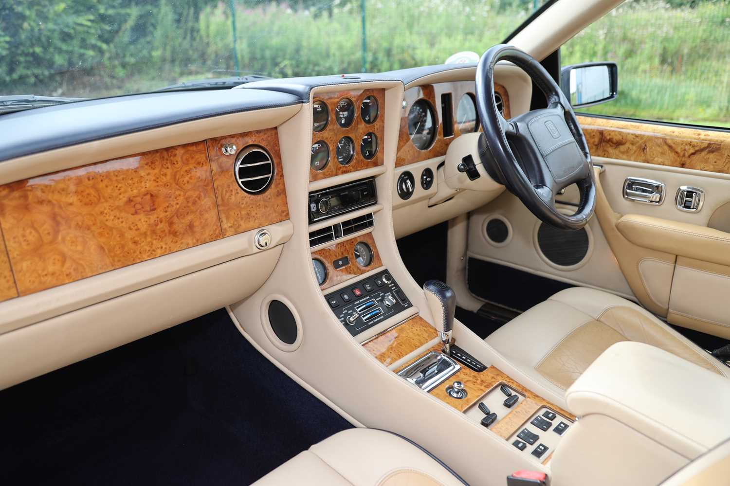 1996 Bentley Continental interior